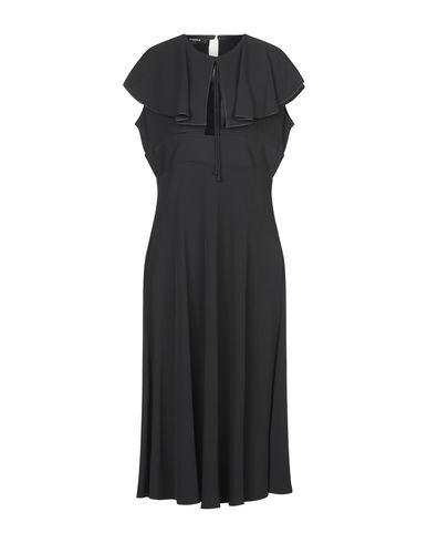 Rochas Midi Dress In Black | ModeSens