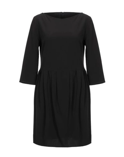 Shop L'autre Chose Short Dresses In Black