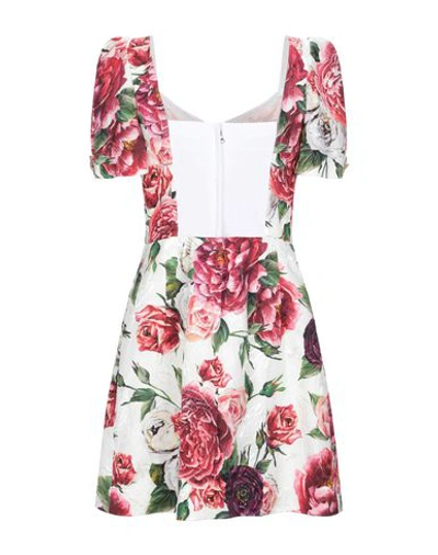 Dolce & Gabbana Short Dresses In Red