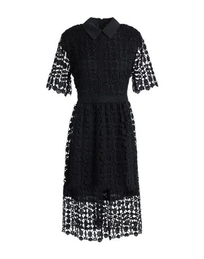 Shop Raoul Knee-length Dresses In Black