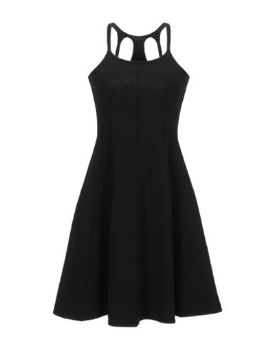 Shop Dsquared2 Woman Mini Dress Black Size Xs Viscose, Polyester