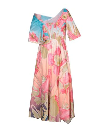 Peter Pilotto Midi Dresses In Pink