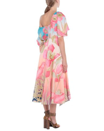 Peter Pilotto Midi Dresses In Pink