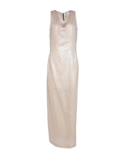 Shop Monse 3/4 Length Dresses In Ivory