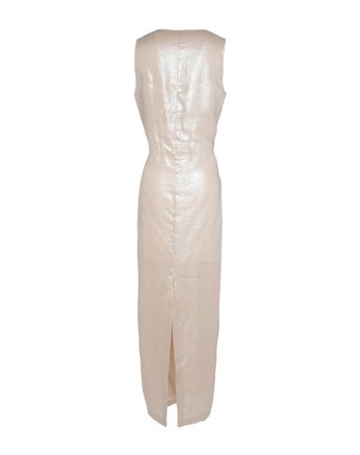 Shop Monse 3/4 Length Dresses In Ivory