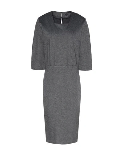 Shop 8 By Yoox Knee-length Dresses In Grey