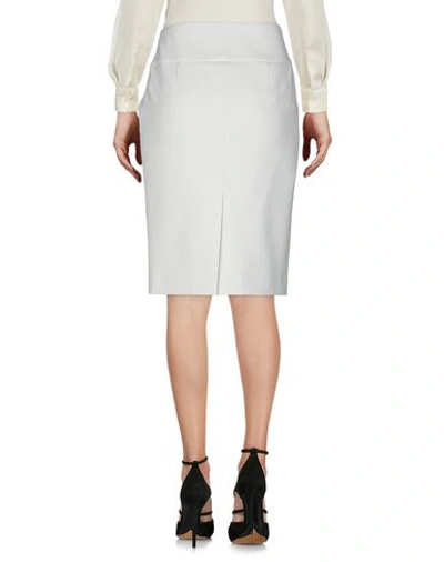Shop Peserico Midi Skirts In Light Grey