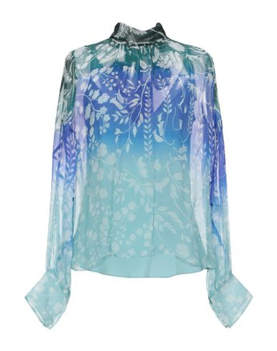 Shop Peter Pilotto Blouse In Green