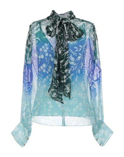 Shop Peter Pilotto Blouse In Green