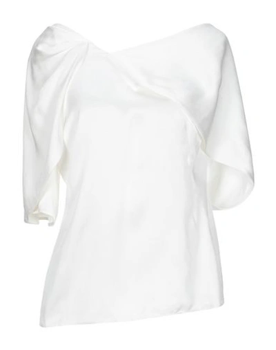 Shop Peter Pilotto Blouse In White