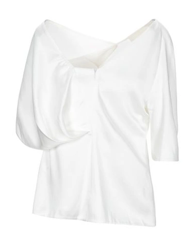 Shop Peter Pilotto Blouse In White