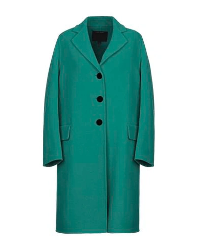 Shop Marc Jacobs Coat In Green
