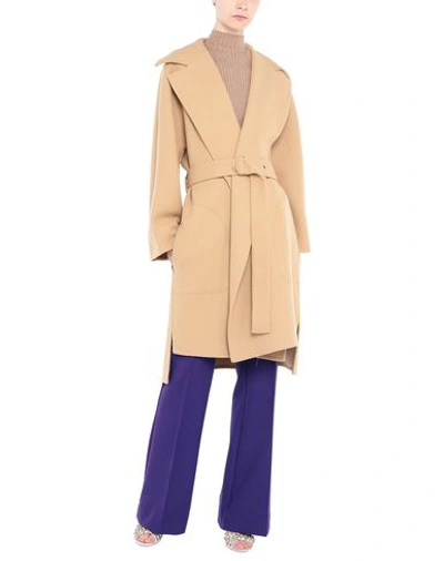 Shop Chloé Coats In Sand