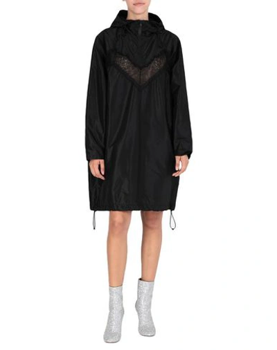 Shop Maison Margiela Woman Mini Dress Black Size 2 Silk, Viscose, Polyamide