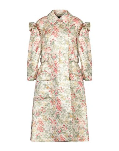 Shop Simone Rocha Full-length Jacket In Light Yellow