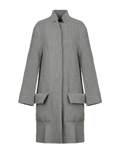 Shop Dondup Coats In Grey