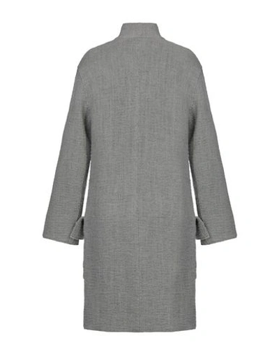 Shop Dondup Coats In Grey