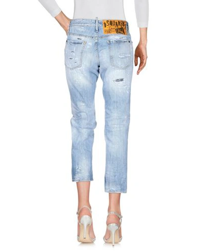 Shop Dsquared2 Woman Jeans Blue Size 6 Cotton