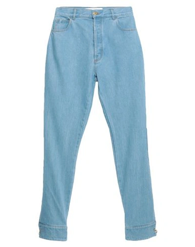 Shop Marques' Almeida Woman Jeans Blue Size 2 Cotton