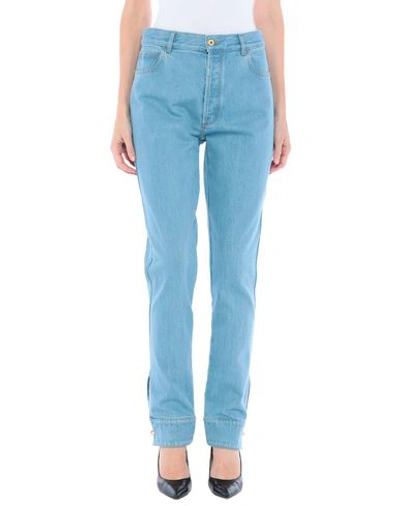 Shop Marques' Almeida Woman Jeans Blue Size 2 Cotton