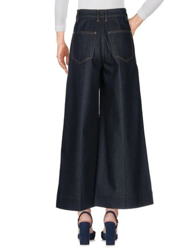 Shop Elizabeth And James Denim Pants In Blue