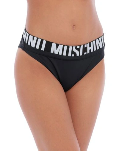 Shop Moschino Swim Briefs In Black