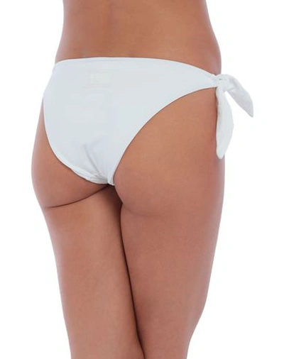 Shop Moschino Bikini Bottoms In White