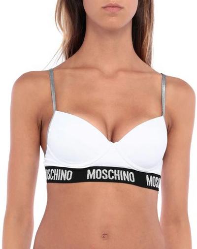 Shop Moschino Bikini In White