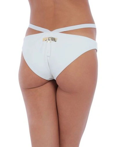 Shop Moschino Bikini Bottoms In White