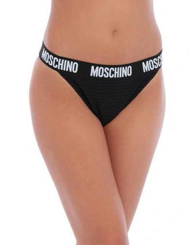 Shop Moschino Bikini In Black