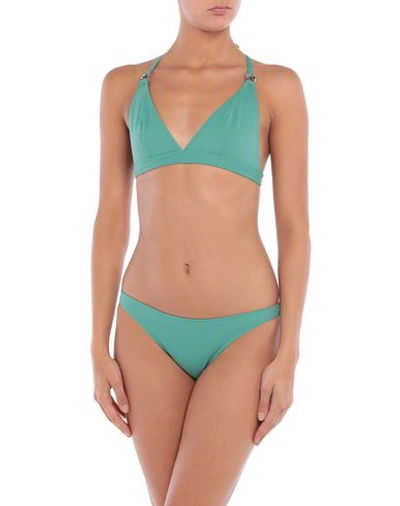 Shop Sophie Deloudi Bikini In Green