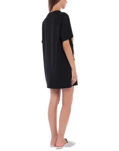 Shop Moschino Woman Cover-up Black Size S Cotton, Elastane