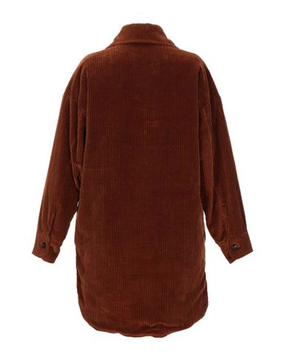 Shop Tela Coat In Brown