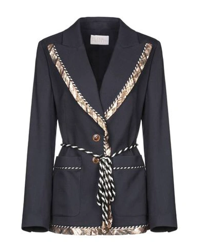 Shop Peter Pilotto Suit Jackets In Dark Blue