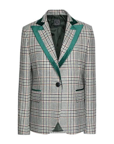 Shop 8 By Yoox Suit Jackets In Green