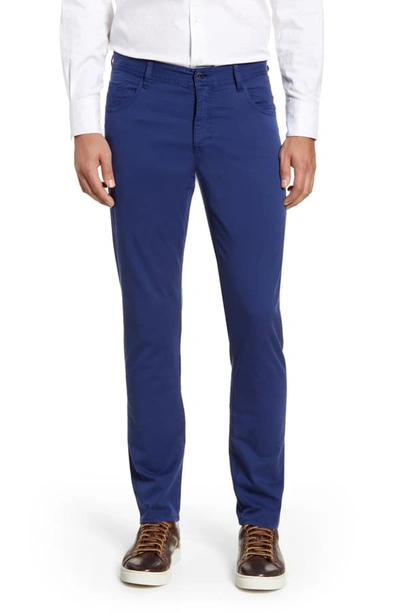 Shop Robert Graham Seaton Regular Fit Straight Leg Pants In Navy