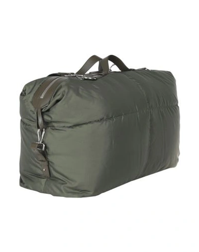 Shop Jil Sander Travel & Duffel Bag In Military Green