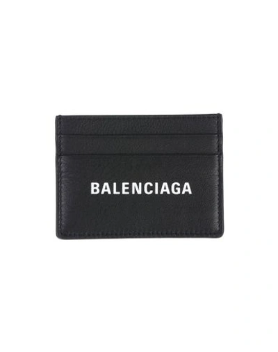 Shop Balenciaga Document Holder In Black