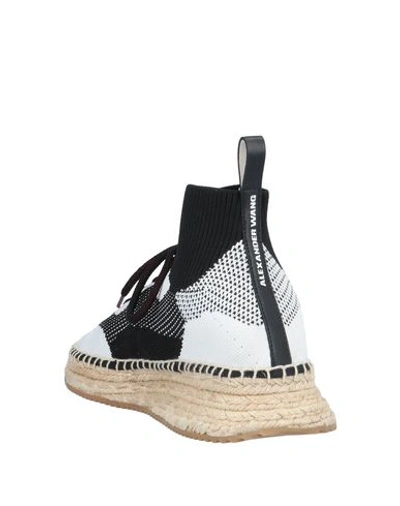 Shop Alexander Wang Sneakers In White