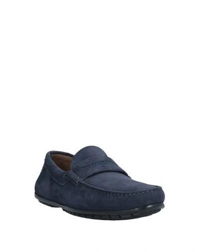 Shop Dolce & Gabbana Loafers In Dark Blue