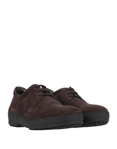 Tod's Laced Shoes In Brown