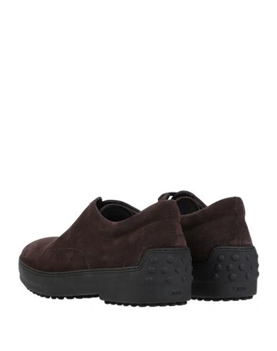 Tod's Laced Shoes In Brown