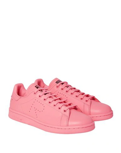 Shop Adidas Originals Adidas By Raf Simons Man Sneakers Pink Size 7.5 Soft Leather