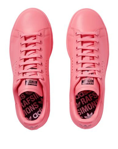 Shop Adidas Originals Adidas By Raf Simons Man Sneakers Pink Size 7.5 Soft Leather
