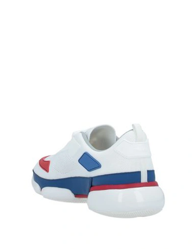 Shop Prada Sneakers In White