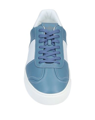 Shop Valentino Sneakers In Pastel Blue