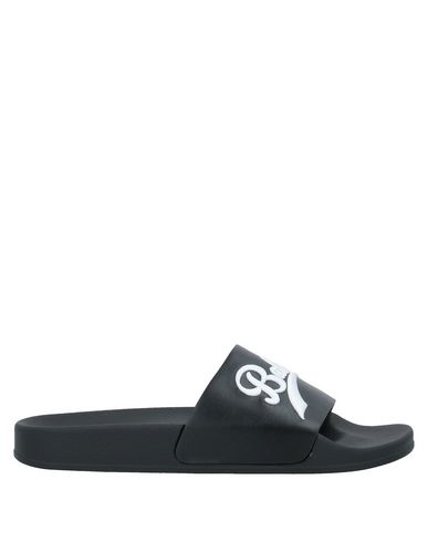 black balmain slides