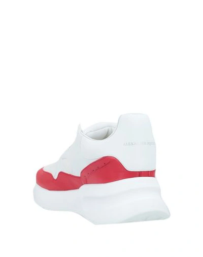 Shop Alexander Mcqueen Sneakers In White