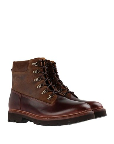 Grenson Men's Rutherford Leather & Suede Hiking Boots In Brown | ModeSens