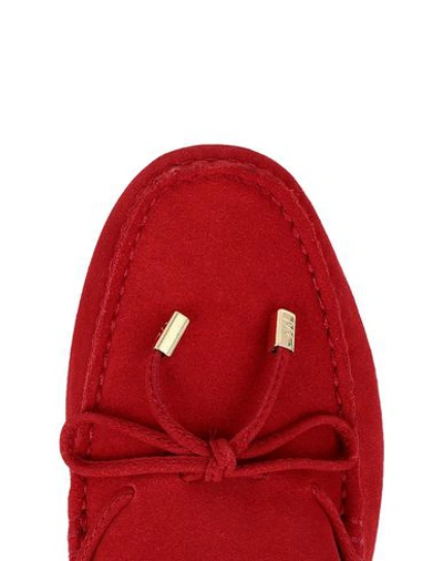 Shop Michael Michael Kors Loafers In Red